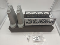 MTH 40-1014 Silver O Scale Bridge Girder #Silver. Like New