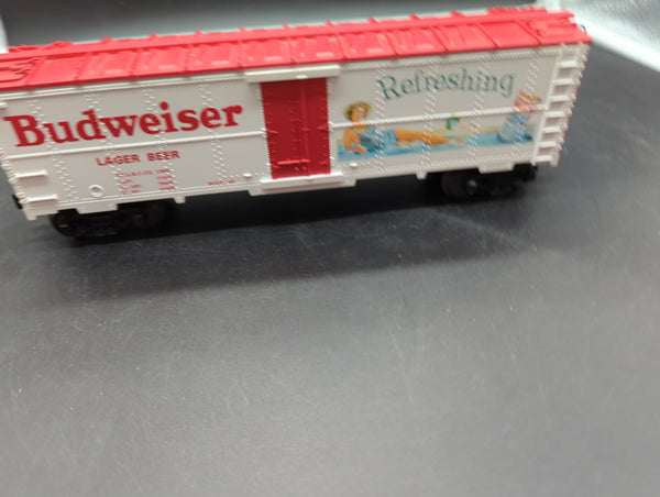 MTH Railking 30-7047a Budweiser Modern Reefer Car O SCALE Like New