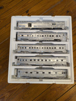 MTH Premier 20-6568 New York Central 5-Car 70' ABS Passenger Set - Ribbed - NYC Train name "Ohio State Limited" Baggage Car 9101 Coach "Genesee Valley" Coach "Fairport Harbor" Sleeper "Edwin D. Morgan" Observation "Plum Brook". O SCALE NEW