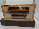 Bachmann 41-550-07 SP-WP 4-8-4 DAYLIGHT with Operating Headlight 4454 HO Scale Used Damaged Box