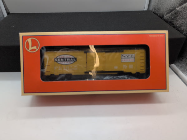 Lionel O gauge 6-29283 NYC New York Central box car O SCALE NEW