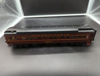 MTH Railking 30-69258 Pennsylvania 4-Car 60' Madison Passenger Set Baggage - 6589, Coach 1 - 1033, Coach 2 - 1038, Observation - Nasemond County. O SCALE Like New Damaged Box