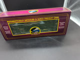 MTH Premier 20-94527 Burlington Steel Sided Stock Car CB&O 53076. O SCALE Like New