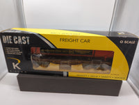 K-Line K693-1791 New Haven Die Cast Flat Car w/propane tank O SCALE Used