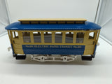 Lionel 6-13900, 6-13901 Lionel Classics 200 Trolley and 201 Trolley Trailer (Set of 2) O Scale Like New