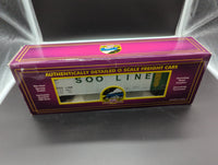 MTH Premier 20-97223 SOO Line Ps-2CD High-Sided Hopper Car - SOO Line O SCALE Like New