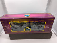 MTH Premier 20-98182 New England Flat Car w/(2) 20' Trailers O Scale Like New