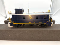 MTH Railking 30-77293 Chesapeake & Ohio Offset Steel Caboose O Scale Like New