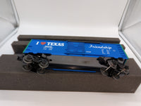 Lionel 6-19915 electric trains O gauge model railroad I love Texas boxcar with box O SCALE Like New