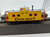 MTH Premier 20-91263 Chessie Steel Caboose - Center Cupola # O SCALE NEW