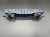 Lionel 6-6208 Chessie gondola with cannisters O SCALE Used Excellent