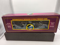 MTH Premier 20-98103A W.V.P. & P. Log Car #153. O SCALE Like New