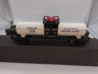 Lionel 6-39388 U.S. NATIONAL GUARD MADE IN USA TANK CAR O SCALE Like New