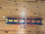 MTH 40-1031 Rust O Steel Arch Bridge (No Piers) As is O SCALE Used Excellent