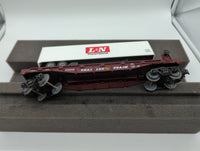 MTH Railking 30-7008A Louisville & Nashville Flat Car w/Trailer O SCALE Used Excellent