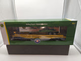 Lionel 2326410 JOHN DEERE 50' FLATCAR W/ TRAILER O SCALE NEW