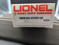 Lionel Monon operating car - the Hoosier Line 6-9218 O SCALE Like New