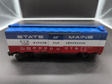 Lionel 6-17218 State of Maine Bangor and Aroostook boxcar O SCALE Like New Damaged Box