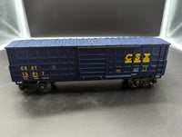 Lionel 6-15017 CSX WAFFLE-SIDE BOXCAR #15017 O SCALE Like New