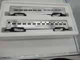 MTH Premier MT/20-6509 New York Central NYC Empire State Aluminum Sleeper / Diner 2 Car Passenger Set O Scale Used Excellent