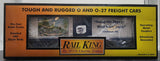 MTH Railking 30-74123 West View Dips O SCALE RailKing Box Car (Linda Barnicott signed card/photo included) Used Excellent