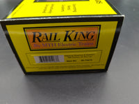 MTH Railking 30-74470 Pittsburg & Shawmut 34' Box Car - 19th Century - Pittsburg Shawmut & Northern O SCALE Like New