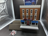 MTH Railking 30-90624 Sleepy Joes Mattress Discounters 3-Story City Building #1. O SCALE Used