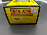 MTH Railking 30-7830 Iron City Beer 1 Reefer Car - Iron City Beer (Cream with Blue Logo) O SCALE Like New Limited