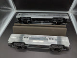 Lionel 6-35413 LIONEL LINES ALUMINUM STREAMLINED PASSENGER CAR 2-PACK 2530 & 2534 O SCALE Like New