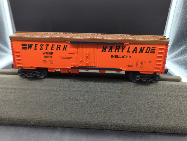 Lionel 6-19511 Western Maryland (WMRR) reefer O scale Like New