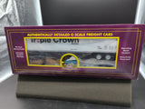 MTH Premier 20-20154 Norfolk Southern Flat Car w/48' Trailor NS Triple Crown TCSZ 10050 O SCALE Like New