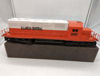 Lionel 6-18217 IC Illinois Central SD-40 dual motor diesel #6007 1994 O SCALE Like New