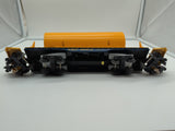 MTH Premier 20-98399 CSX 47' TTX Heavy Duty Flat Car w/Cover #600510. O SCALE Like New Damaged Box