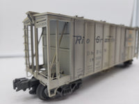 Atlas 6353-2 40' Airslide Hopper Rio Grande O SCALE Used Damaged Box