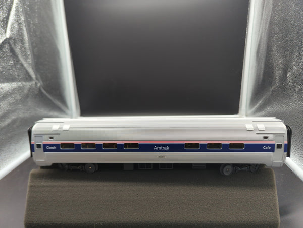 MTH RailkingAMTRAK 30-4230 #20001 Amfleet Cafe Car O SCALE Like New