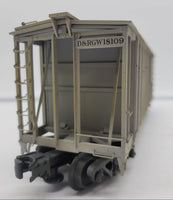 Atlas 6353-2 40' Airslide Hopper Rio Grande O SCALE Used Damaged Box
