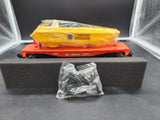 Lionel 6-16970 Los Angeles LA County flatcar with operating lifeguard boat 6424 O SCALE Like New