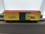 Lionel 6-48340 AMERICAN FLYER CHRISTMAS BOXCAR S SCALE Like New