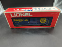 Lionel 6-9777 Virginian boxcar O SCALE Like New