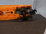 Lionel 6-16666 toxic waste car with illuminated containers O SCALE Like New