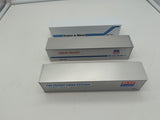 Lionel 6-12784 set of 3 intermodal containers Boston & Maine, Union Pacific UP, SCL/L&N 2 O scale Used