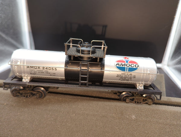 K-Line K-6333 Amoco Single Dome Tank Car O SCALE Like New