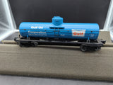 Lionel 6-26981 die cast Gulf 2 tanker sequential numbered set sealed box GRCX 5011 & 5012 O SCALE Used Excellent Damaged Box