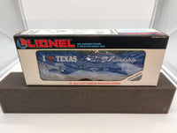 Lionel 6-19915 electric trains O gauge model railroad I love Texas boxcar with box O SCALE Like New