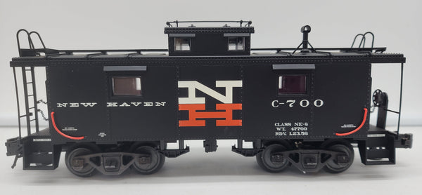 Atlas 6679-1 International NE-6 New Haven caboose #700, 3-rail O gauge O SCALE NEW Damaged Box