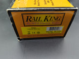 MTH Railking 30-73309 Alaska 3-Dome Tank Car - Alaska (CHROME) O SCALE NEW