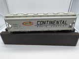 MTH Premier 20-97882 Continental Grain Company 3-Bay Centerflow Hopper #46630. O SCALE Like New