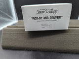 Department 56 5454-2 The Original Snow Village "Pick Up And Delivery" Hand Painted Ceramic Accessory Like New