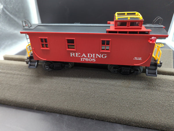 Lionel 6-17605 Reading woodsided caboose O SCALE Like New
