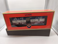 Lionel 6-52566 Lots 2010 State of Maine New Haven York Hartford 3110 boxcar O SCALE Like New